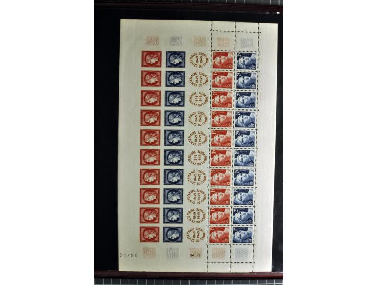 1849/2007, mainly mounted und unmounted mint collection with a good part of early used stamps like Mi.-Nr. 1-2, 5 and 7-9, 17