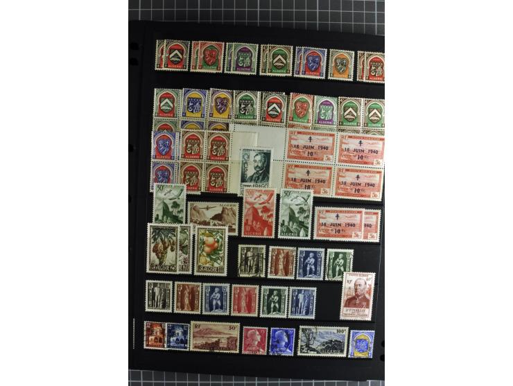 1849/2007, mainly mounted und unmounted mint collection with a good part of early used stamps like Mi.-Nr. 1-2, 5 and 7-9, 17