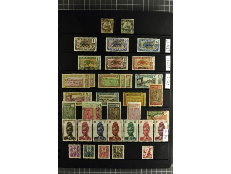 1849/2007, mainly mounted und unmounted mint collection with a good part of early used stamps like Mi.-Nr. 1-2, 5 and 7-9, 17