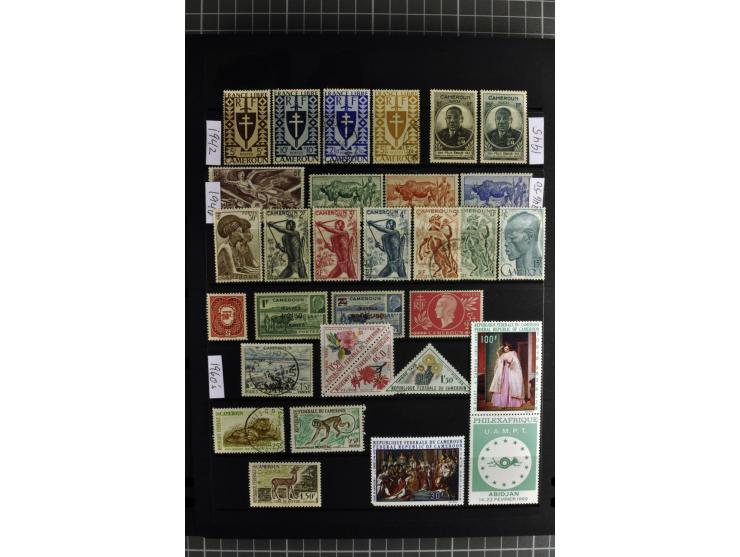 1849/2007, mainly mounted und unmounted mint collection with a good part of early used stamps like Mi.-Nr. 1-2, 5 and 7-9, 17