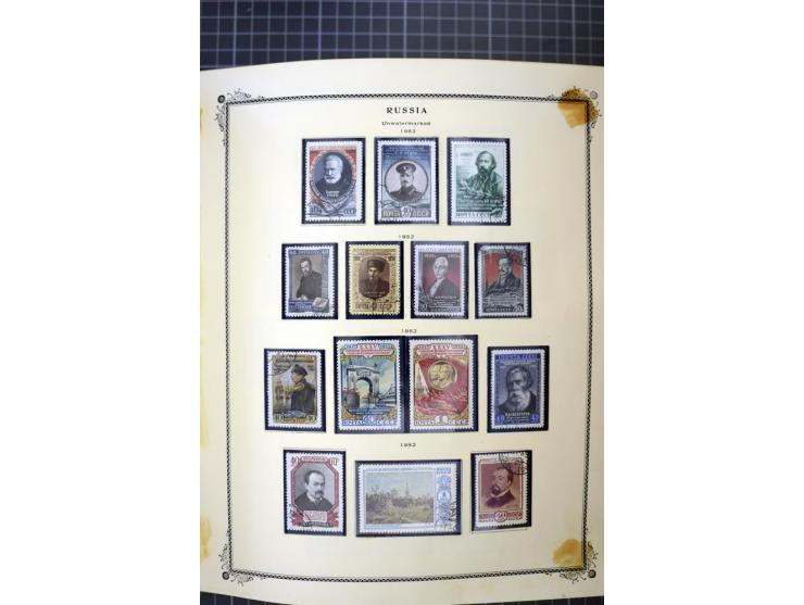 1883/1963, mostly used collection with some better sets and souvenir sheet Mi.-Nr. 11A mint, good condition