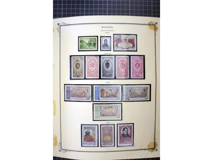 1883/1963, mostly used collection with some better sets and souvenir sheet Mi.-Nr. 11A mint, good condition