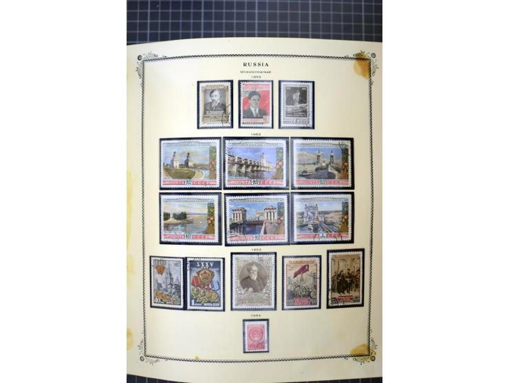 1883/1963, mostly used collection with some better sets and souvenir sheet Mi.-Nr. 11A mint, good condition