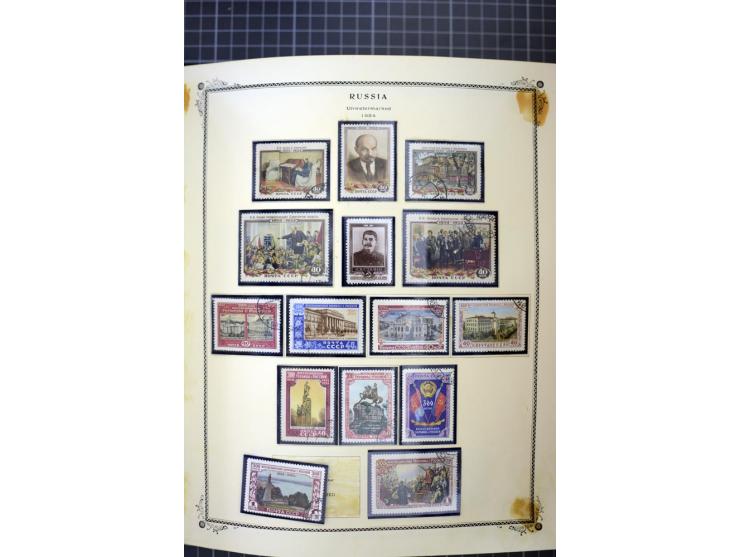 1883/1963, mostly used collection with some better sets and souvenir sheet Mi.-Nr. 11A mint, good condition