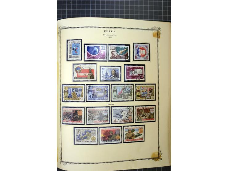 1883/1963, mostly used collection with some better sets and souvenir sheet Mi.-Nr. 11A mint, good condition