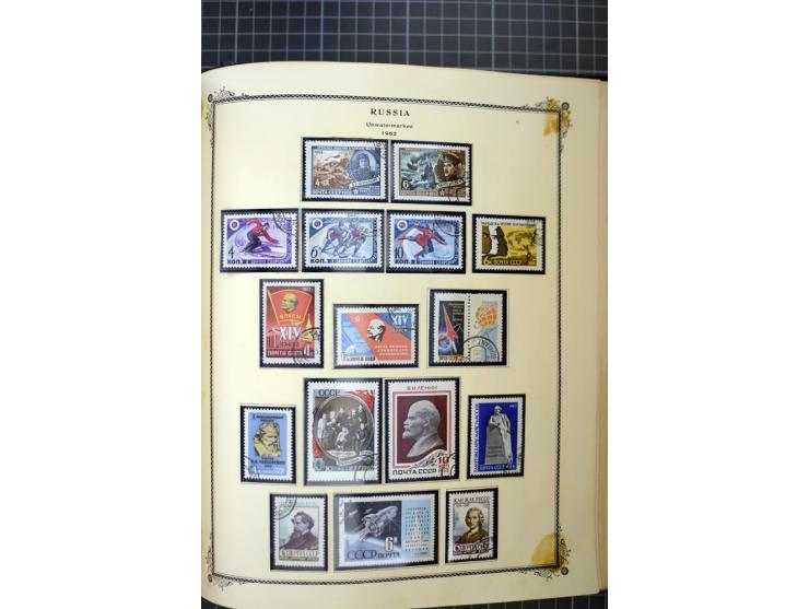 1883/1963, mostly used collection with some better sets and souvenir sheet Mi.-Nr. 11A mint, good condition