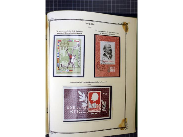 1883/1963, mostly used collection with some better sets and souvenir sheet Mi.-Nr. 11A mint, good condition
