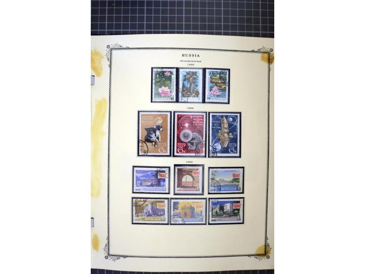 1883/1963, mostly used collection with some better sets and souvenir sheet Mi.-Nr. 11A mint, good condition