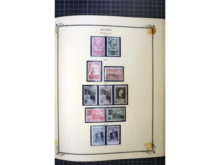 1883/1963, mostly used collection with some better sets and souvenir sheet Mi.-Nr. 11A mint, good condition