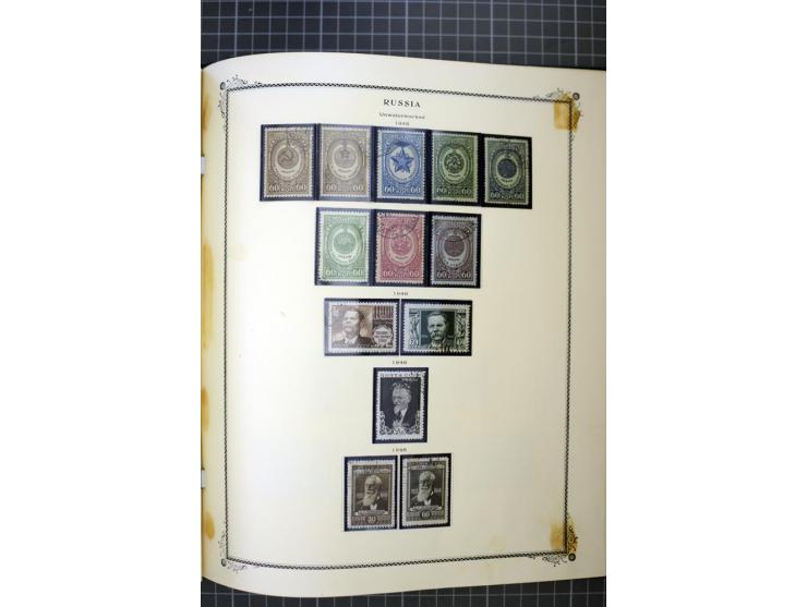 1883/1963, mostly used collection with some better sets and souvenir sheet Mi.-Nr. 11A mint, good condition
