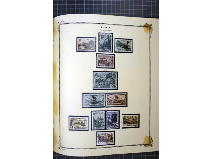 1883/1963, mostly used collection with some better sets and souvenir sheet Mi.-Nr. 11A mint, good condition