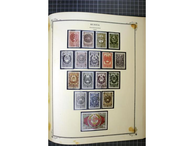 1883/1963, mostly used collection with some better sets and souvenir sheet Mi.-Nr. 11A mint, good condition