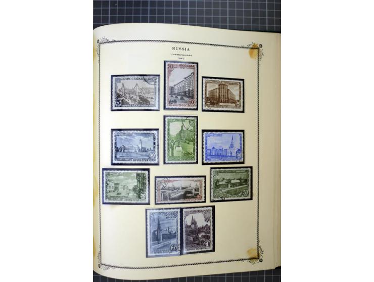 1883/1963, mostly used collection with some better sets and souvenir sheet Mi.-Nr. 11A mint, good condition