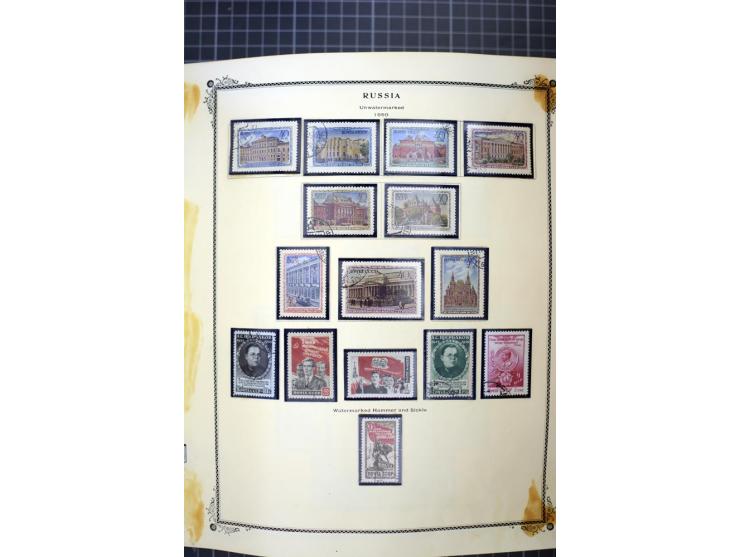 1883/1963, mostly used collection with some better sets and souvenir sheet Mi.-Nr. 11A mint, good condition