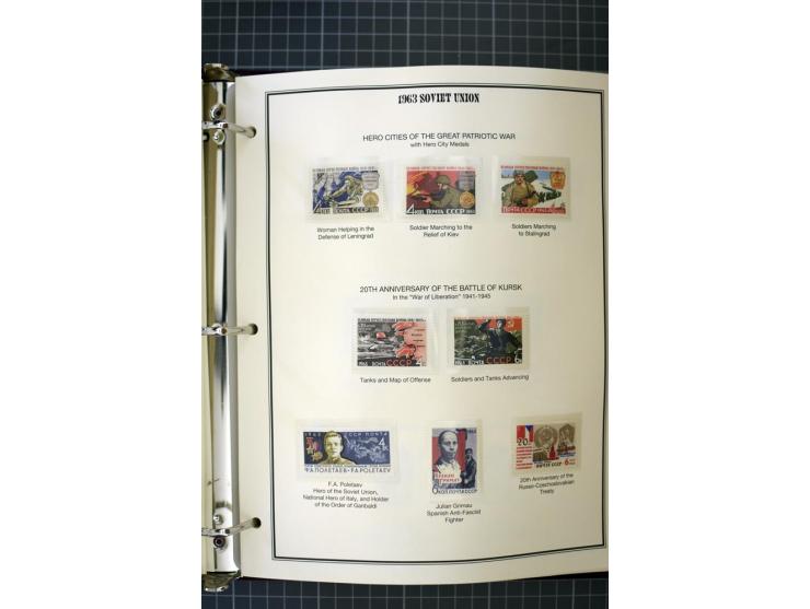 1921/1999, mostly unmounted mint collection, from 1944 on almost complete with many better sets, souvenir sheets in missing i
