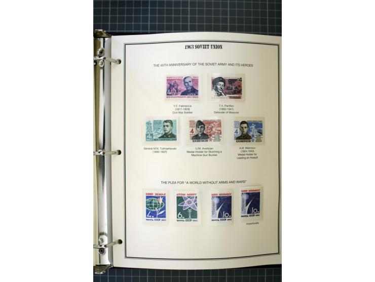 1921/1999, mostly unmounted mint collection, from 1944 on almost complete with many better sets, souvenir sheets in missing i