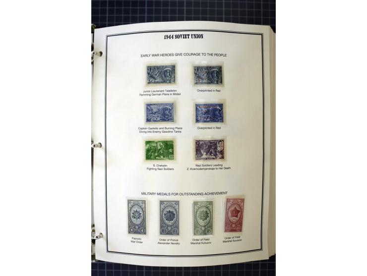 1921/1999, mostly unmounted mint collection, from 1944 on almost complete with many better sets, souvenir sheets in missing i