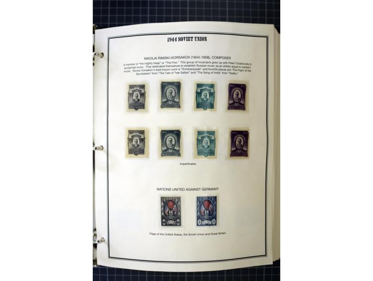 1921/1999, mostly unmounted mint collection, from 1944 on almost complete with many better sets, souvenir sheets in missing i