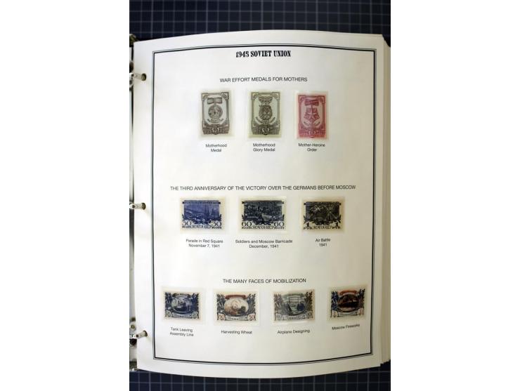 1921/1999, mostly unmounted mint collection, from 1944 on almost complete with many better sets, souvenir sheets in missing i