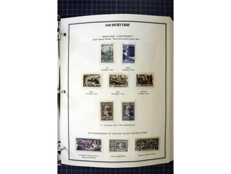 1921/1999, mostly unmounted mint collection, from 1944 on almost complete with many better sets, souvenir sheets in missing i