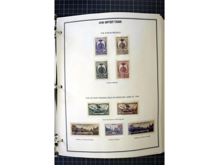 1921/1999, mostly unmounted mint collection, from 1944 on almost complete with many better sets, souvenir sheets in missing i