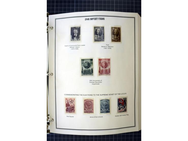 1921/1999, mostly unmounted mint collection, from 1944 on almost complete with many better sets, souvenir sheets in missing i