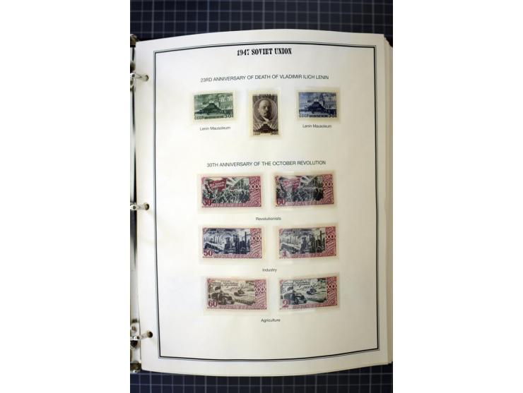 1921/1999, mostly unmounted mint collection, from 1944 on almost complete with many better sets, souvenir sheets in missing i