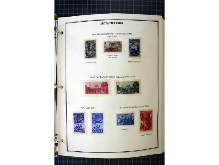 1921/1999, mostly unmounted mint collection, from 1944 on almost complete with many better sets, souvenir sheets in missing i