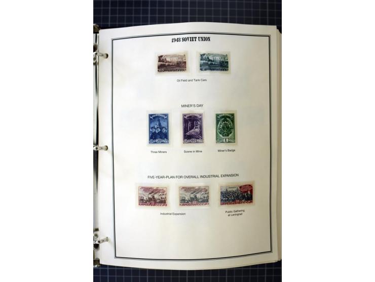 1921/1999, mostly unmounted mint collection, from 1944 on almost complete with many better sets, souvenir sheets in missing i