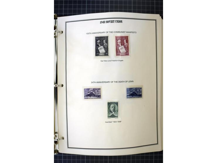 1921/1999, mostly unmounted mint collection, from 1944 on almost complete with many better sets, souvenir sheets in missing i