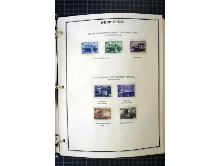 1921/1999, mostly unmounted mint collection, from 1944 on almost complete with many better sets, souvenir sheets in missing i