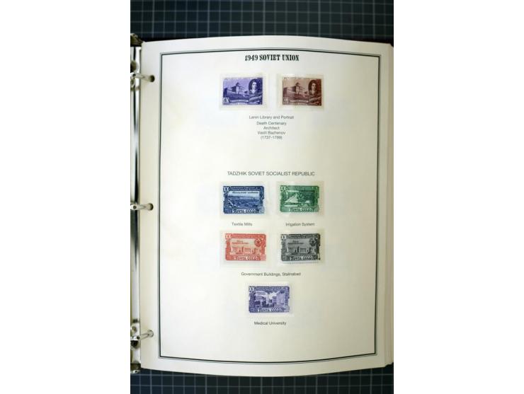 1921/1999, mostly unmounted mint collection, from 1944 on almost complete with many better sets, souvenir sheets in missing i