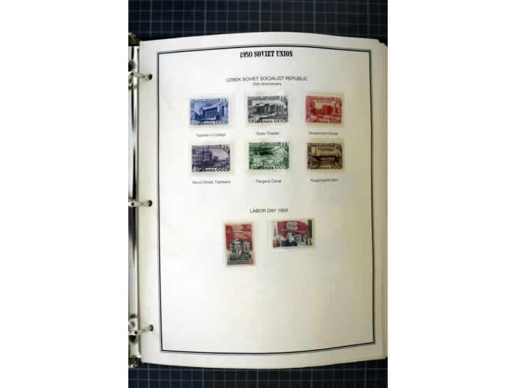 1921/1999, mostly unmounted mint collection, from 1944 on almost complete with many better sets, souvenir sheets in missing i