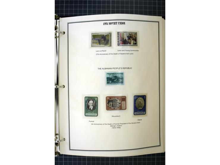 1921/1999, mostly unmounted mint collection, from 1944 on almost complete with many better sets, souvenir sheets in missing i