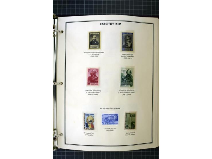 1921/1999, mostly unmounted mint collection, from 1944 on almost complete with many better sets, souvenir sheets in missing i