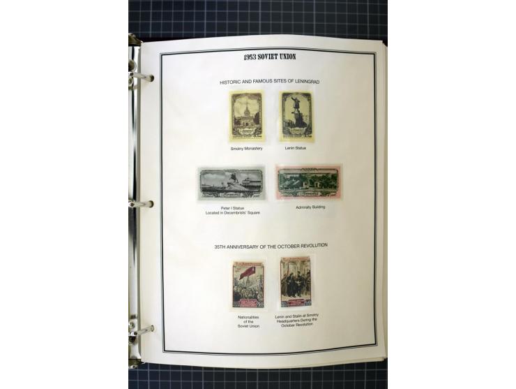 1921/1999, mostly unmounted mint collection, from 1944 on almost complete with many better sets, souvenir sheets in missing i