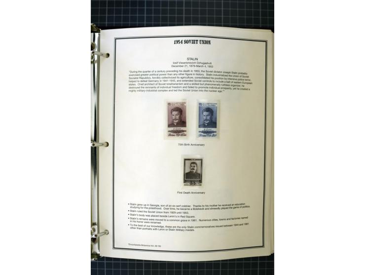 1921/1999, mostly unmounted mint collection, from 1944 on almost complete with many better sets, souvenir sheets in missing i