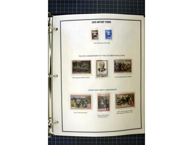 1921/1999, mostly unmounted mint collection, from 1944 on almost complete with many better sets, souvenir sheets in missing i