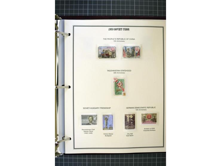 1921/1999, mostly unmounted mint collection, from 1944 on almost complete with many better sets, souvenir sheets in missing i