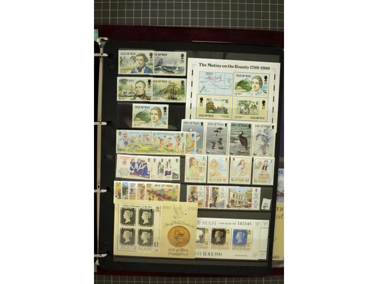 1969/2007, Guernsey, Jersey and Isle of Man, mostly unmounted mint collection including miniature sheets and booklets