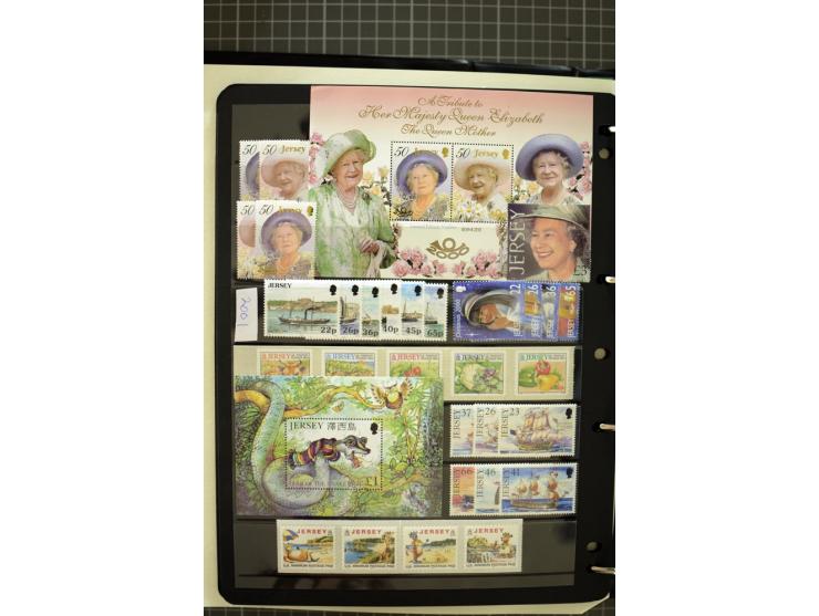 1969/2007, Guernsey, Jersey and Isle of Man, mostly unmounted mint collection including miniature sheets and booklets