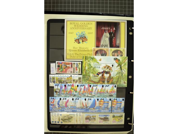 1969/2007, Guernsey, Jersey and Isle of Man, mostly unmounted mint collection including miniature sheets and booklets