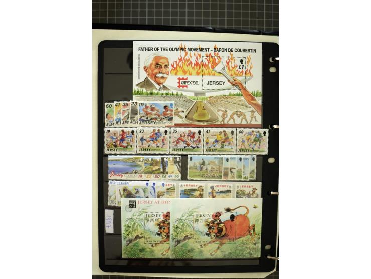 1969/2007, Guernsey, Jersey and Isle of Man, mostly unmounted mint collection including miniature sheets and booklets