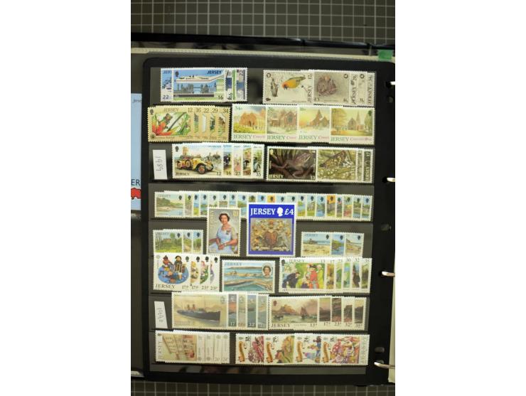 1969/2007, Guernsey, Jersey and Isle of Man, mostly unmounted mint collection including miniature sheets and booklets