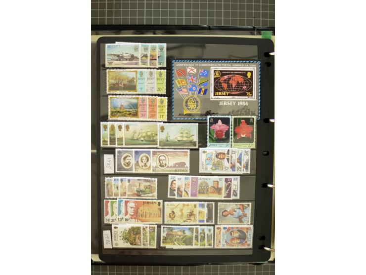 1969/2007, Guernsey, Jersey and Isle of Man, mostly unmounted mint collection including miniature sheets and booklets