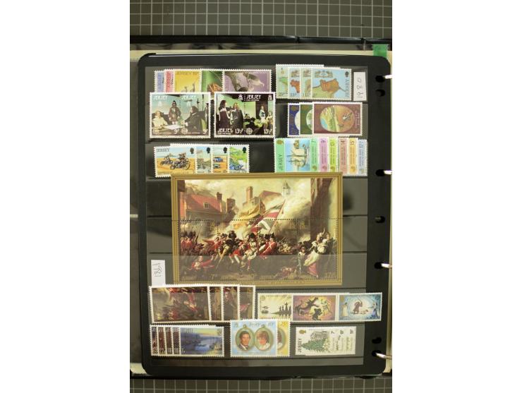 1969/2007, Guernsey, Jersey and Isle of Man, mostly unmounted mint collection including miniature sheets and booklets