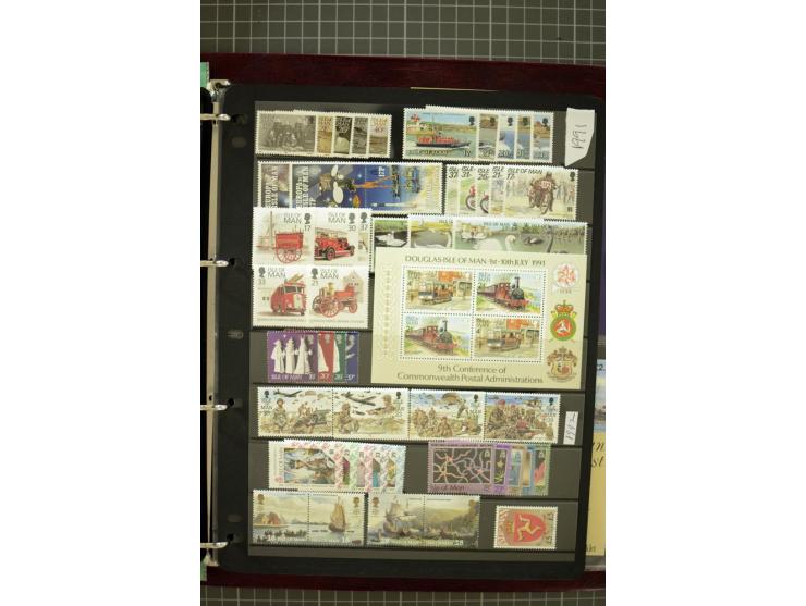 1969/2007, Guernsey, Jersey and Isle of Man, mostly unmounted mint collection including miniature sheets and booklets