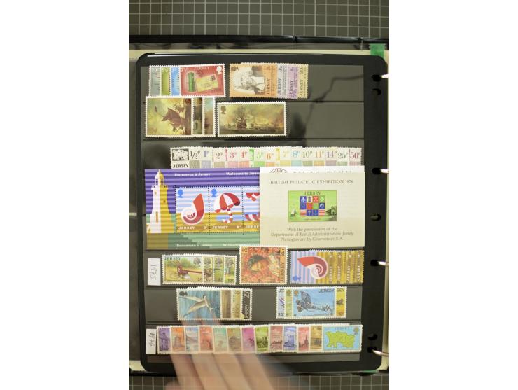 1969/2007, Guernsey, Jersey and Isle of Man, mostly unmounted mint collection including miniature sheets and booklets