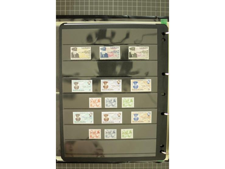 1969/2007, Guernsey, Jersey and Isle of Man, mostly unmounted mint collection including miniature sheets and booklets