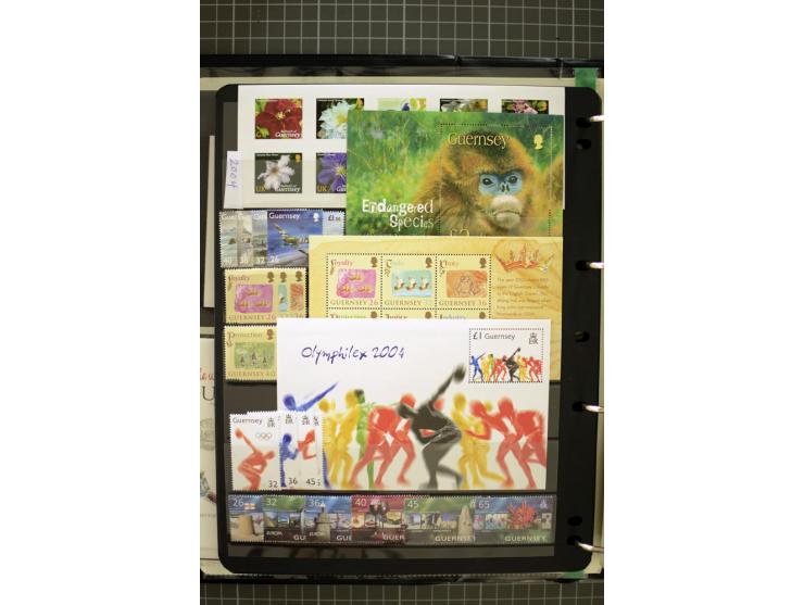 1969/2007, Guernsey, Jersey and Isle of Man, mostly unmounted mint collection including miniature sheets and booklets